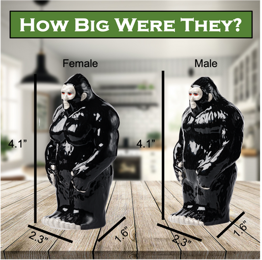 Bigfoot Salt and Pepper Shakers Set