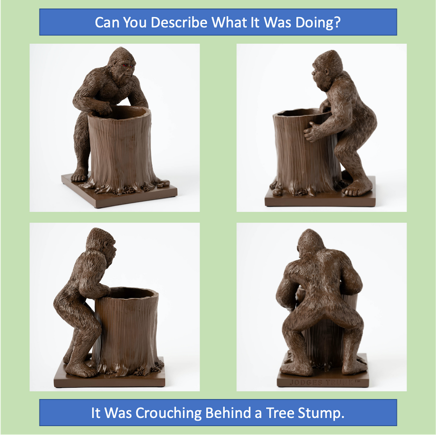 Bigfoot Pen and Pencil Holder